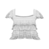  Áo Nữ Hai Dây JELLY MADMIND - Màu Trắng 