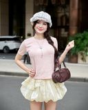  Áo Suông Tay Ngắn MADMIND A36 - Màu Sọc Hồng 