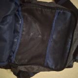  Balo học sinh sinh viên màu xanh navy thương hiệu Descente (Hàn Quốc). 