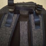  Balo học sinh sinh viên màu xanh navy thương hiệu Descente (Hàn Quốc). 