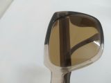  Kính râm cổ điển làm  thủ công mầu nã não sắc nâu và trong Licefa của Đức thập niên 70 