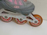  Patin màu ghi phồi màu hồng thương hiệu Matrix Size 33 37 