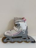  Patin màu ghi trắng hồng thường hiệu xịn xò Fila size 35 tăng giảm 38 