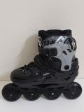  Patin màu đen Flying Eagle size 33 co giãn 37 (Tầm chân size 31 32 vẫn đi tốt) 