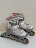  Patin màu ghi trắng hồng thường hiệu xịn xò Fila size 35 tăng giảm 38 