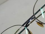  Gọng kính màu đen siêu nhẹ siêu mảnh hiệu ByWP (Made in Germany). 