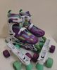  Patin màu trắng phối xanh tím 2 trong 1 hiệu RollerDerry (Size 34 37) 