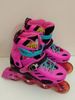  Patin màu hồng cánh sen phối màu xanh và đen Centosy T-rex size 35 co giãn 38. 