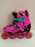  Patin màu hồng cánh sen phối màu xanh và đen Centosy T-rex size 35 co giãn 38. 