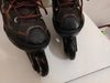  Giày patin màu đen Oxelo thương hiệu Decathlon (Của Pháp) size 35 co giãn đến size 38) 