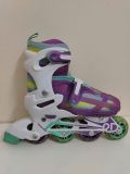  Patin màu trắng phối xanh tím 2 trong 1 hiệu RollerDerry (Size 34 37) 