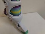  Patin màu trắng phối xanh tím 2 trong 1 hiệu RollerDerry (Size 34 37) 