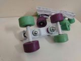  Patin màu trắng phối xanh tím 2 trong 1 hiệu RollerDerry (Size 34 37) 