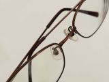  Gọng kính màu nâu đồng hun khói thương hiệu Jins Nhật Bản. (Độ mới khoảng 95%). 