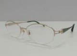  Gọng kính nữ nửa viền titanium màu vàng tây Rodenstock (R0279) (Thương hiệu Đức - Sx tại Nhật Bản). 