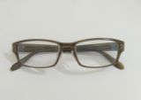  Gọng kính nam giới màu kaki (màu nâu nhạt ngà vàng xanh) thương hiệu Hamamoto (Made in Japan) 