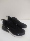  Giày thể thao màu đen Nike Air Max 270 AH8050-002 size 40.5 (Độ mới 90%) 