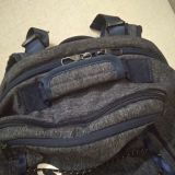  Balo học sinh sinh viên màu xanh navy thương hiệu Descente (Hàn Quốc). 