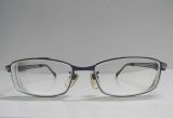  Gọng kính titanium cao cấp màu xanh hun khói Charmant Line Art (Made in Japan). 