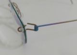  Gọng kính nữ titanium khoan ba mảnh hãng Lindberg nổi tiếng của Đan Mạch. 