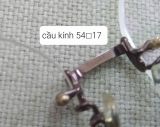  Gọng kính khoan 3 mảnh titanium mầu nâu Seiko (SJ9815). Gọng đẹp, độ mới 96%. 