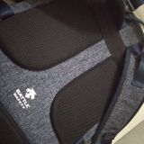  Balo học sinh sinh viên màu xanh navy thương hiệu Descente (Hàn Quốc). 