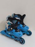  Patin màu xanh Flying Eagle 33 co giãn tăng giảm 37 (Chân giày thường tầm 31 32 đi tốt). 