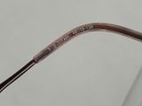  Gọng kính titanium dáng nửa viền màu nâu sắc tím Rudolph Valentino (RV-1032A). 