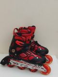  Patin màu đen phối màu đỏ Cougar size 38 41 (Tầm chân size 35 36 vẫn đi tốt)(Độ mới khoảng 90%). 