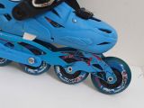  Patin màu xanh Flying Eagle 33 co giãn tăng giảm 37 (Chân giày thường tầm 31 32 đi tốt). 
