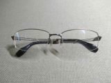  Gọng kính nửa viền titanium cao cấp màu nâu hun khói thương hiệu nổi tiếng Charmant Line Art (Made in Japan) 