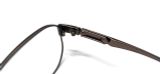  Gọng kính nam giới titanium cao cấp màu nâu sáng cát dòng Mens Mark của Charmant (XM1183 LB) 