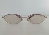  Gọng kính nữ nửa viền titanium cao cấp màu hồng thương hiệu nổi tiếng Charmant Line Art (Made in Japan). 