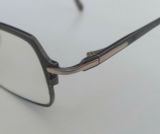  Gọng kính nam giới dáng vuông titanium màu ghi hun khói Rodenstock. 