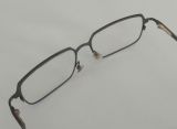  Gọng kính nam giới dáng vuông titanium màu ghi hun khói Rodenstock. 