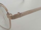  Gọng kính titanium mạ vàng màu vàng tây nhẹ Massimo (Made in Japan). 