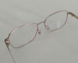  Gọng kính titanium mạ vàng màu vàng tây nhẹ Massimo (Made in Japan). 