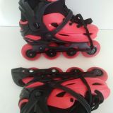  Patin màu đen đỏ Centosy size 36 co giãn 40. (Chân các bé giày thường từ 32 33 vẫn đi tốt). (Độ mới 98% - đi được 1 buổi) 