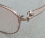  Gọng kính nữ titanium mầu vàng hồng nhẹ Charmant Line Art (XL1600 RG) 