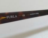  Kính râm gọng màu mai rùa đồi mồi, tròng màu nâu Furla (Made in Italy). 