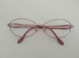  Gọng kính nữ giới titanium màu phớt hồng Banerina phong cách Italy. (Made in Japan). 