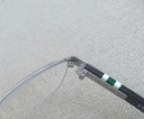  Gọng kính titanium màu bạch kim Lacoste chuẩn xịn. Gọng độ mới hơn 90% full hộp đẹp. 