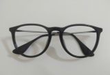  Gọng kính màu đen càng màu bạch kim Rayban (Made in Italy)(RB4171 F) 