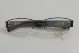  Gọng kính nửa viền màu đen Danish Eyewear (thương hiệu Đan Mạch)(mới chưa sử dụng). 