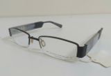  Gọng kính nửa viền màu đen Danish Eyewear (thương hiệu Đan Mạch)(mới chưa sử dụng). 