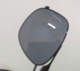  Gọng kính titanium nam giới hai cầu màu đen M Flip có kèm tròng kính râm gắn nam châm 