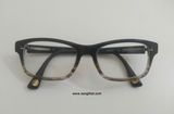  Gọng kính nam giới màu đen vân đá dáng vuông weliington thương hiệu Takeo Kikuchi của Nhật Bản. 