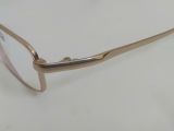  Gọng kính nam giới titanium mạ vàng thật Crescent. 