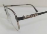  Gọng kính nửa viền nam giới titanium màu nâu hun khỏi Rodenstock thương hiệu Đức (R0179 D) 
