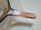 Chảo thủy tinh Vision Corning France thương hiệu Mỹ (Sx tại Pháp) đường kính 25cm cao 4.5cm (39cm cả cán) 